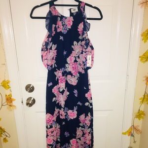 Floral maxi dress